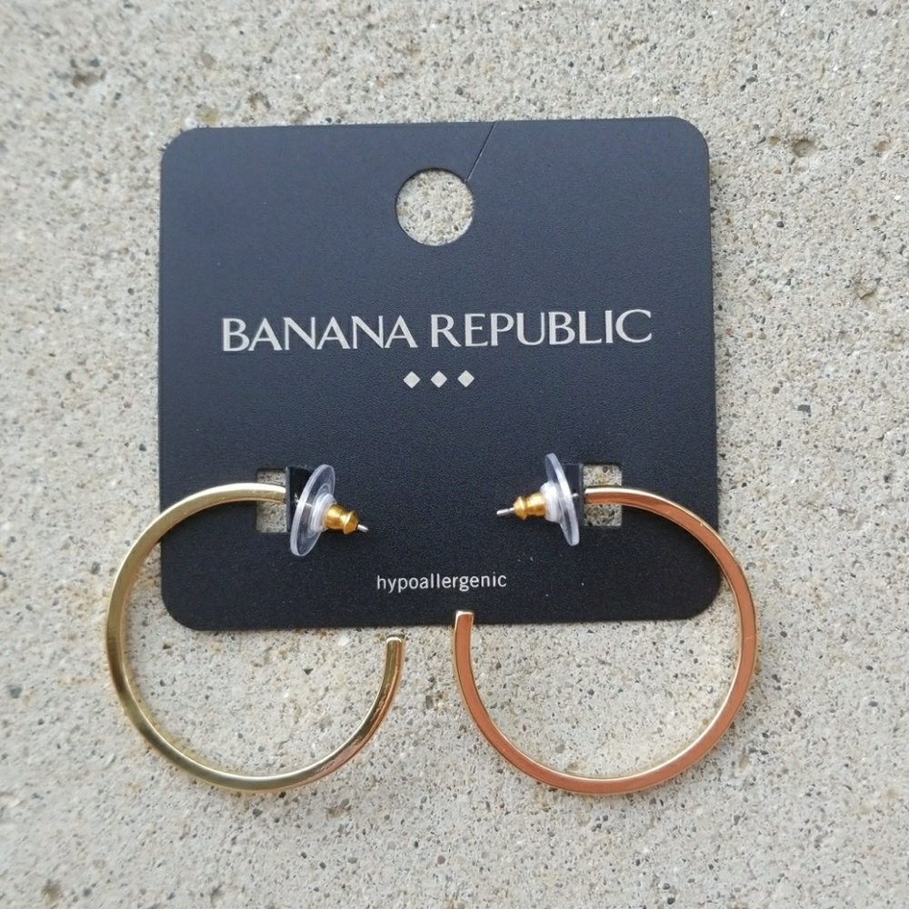 Banana Republic Hoop Earrings